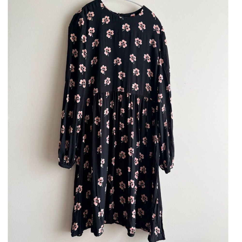Pink Shamrocks - Hallhuber midi dress UK 6 / US 2